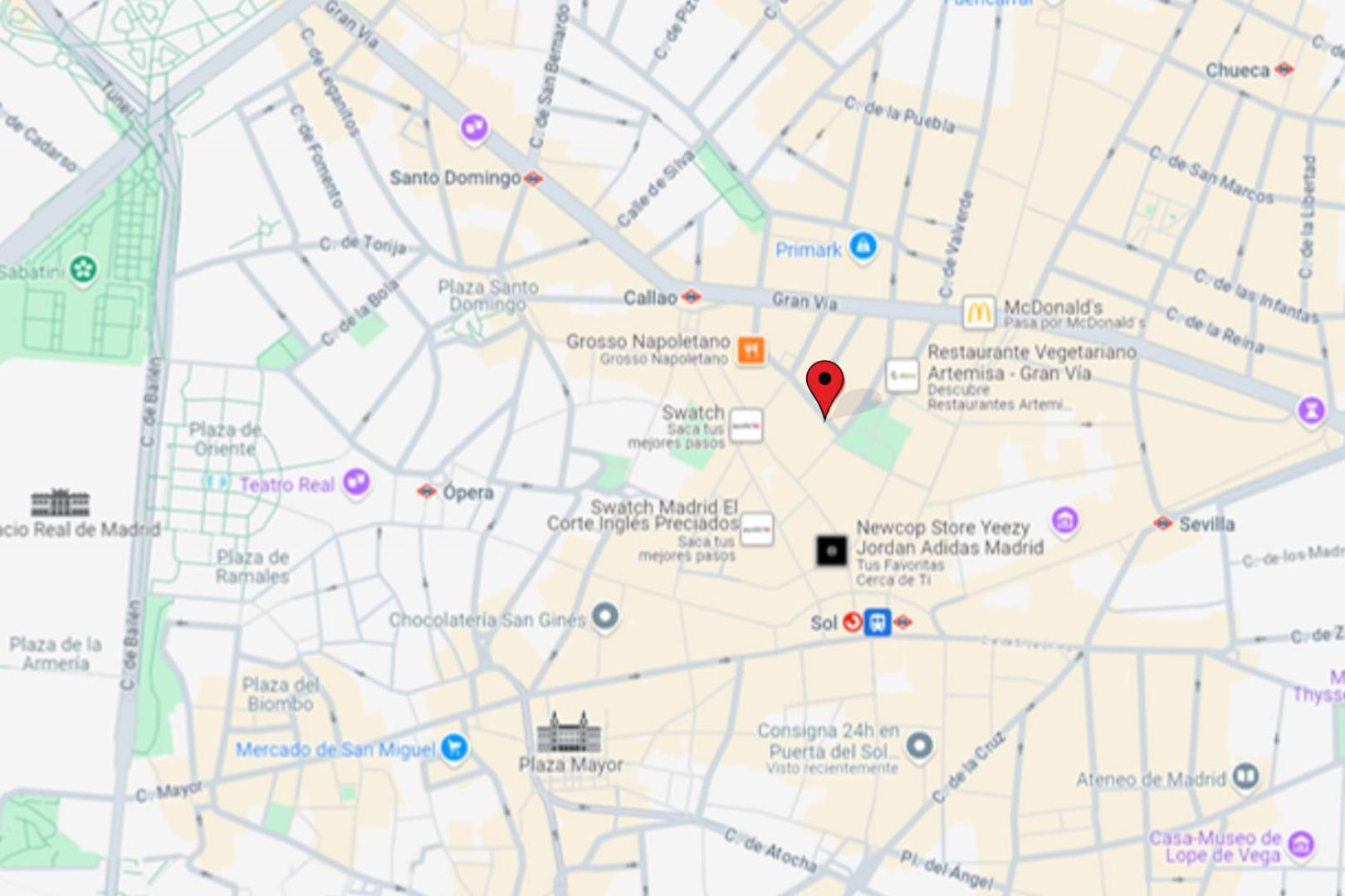 Cool Y Centrico Apt 6Px En Plena Plaza Del Carmen E2 Madrid Exterior photo